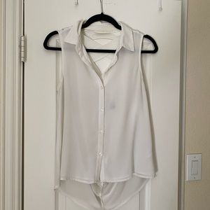 Cross-cross Back Blouse